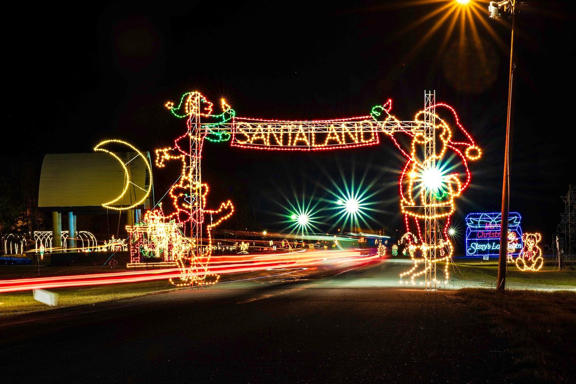 Lights in Pine Bluff